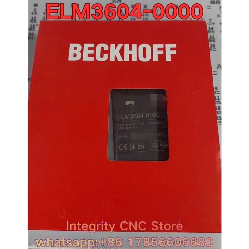 New ELM3604-0000 PLC module
