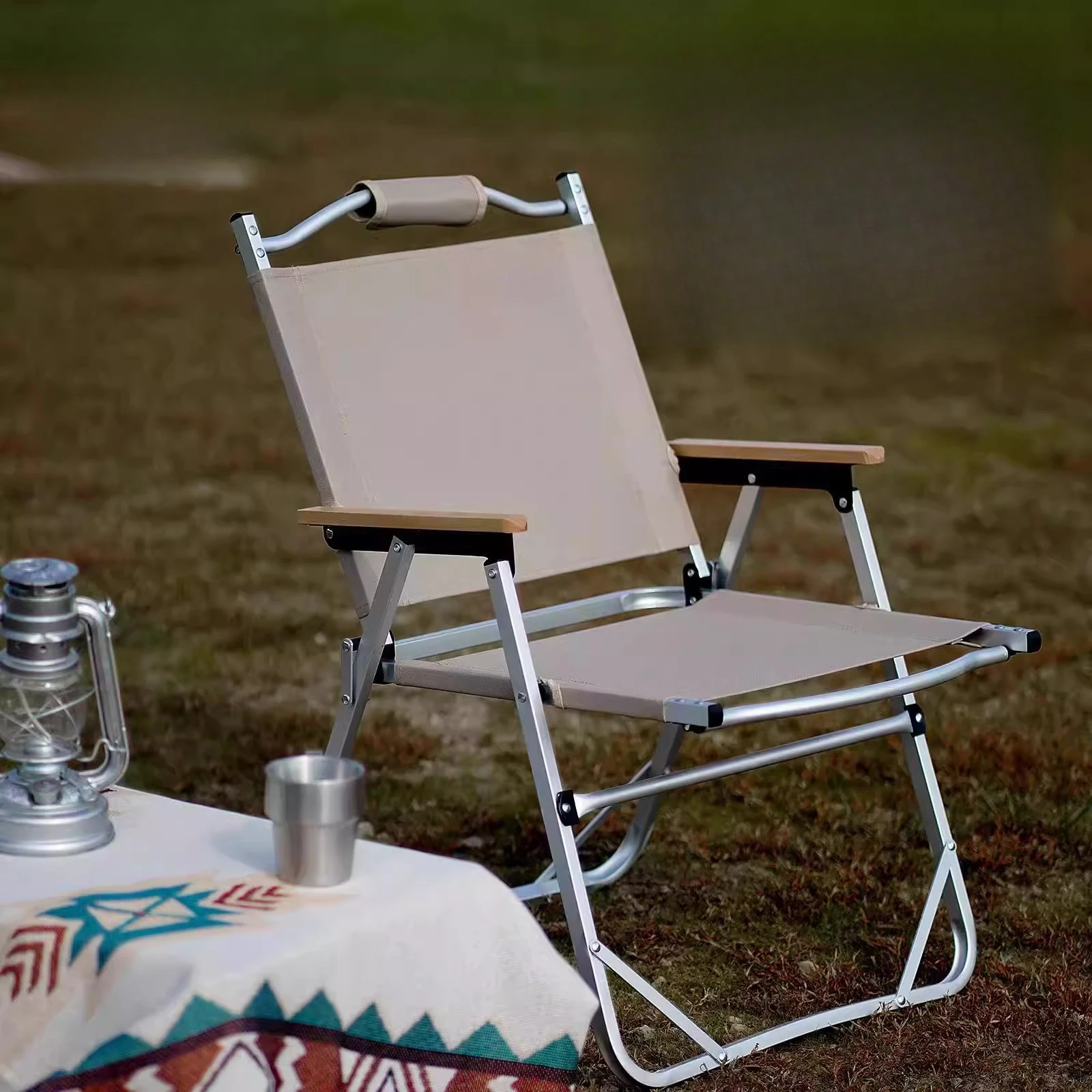 

Outdoor Kermit Chair Portable Aluminum Folding Chair Camping Chair
