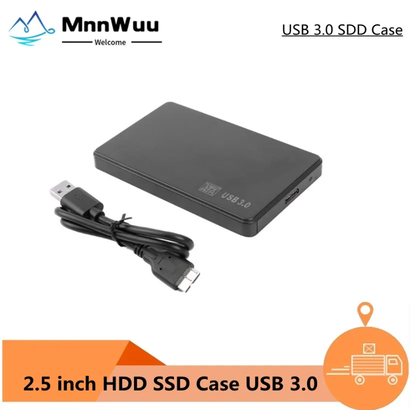 

2.5 inch HDD SSD Case Sata to USB 3.0 2.0 Adapter 5 Gbps External Hard Drive Enclosure Support 2TB HDD Disk For WIndows Mac OS