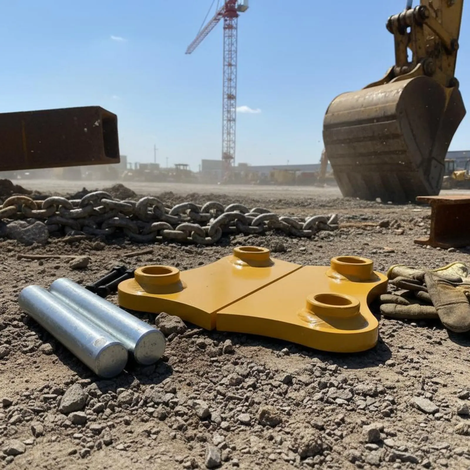 

Соединительная пластина для контейнеров, долговечный компонент для строительной техники, рабочая деталь для землеройных машин, прочный компонент оборудования