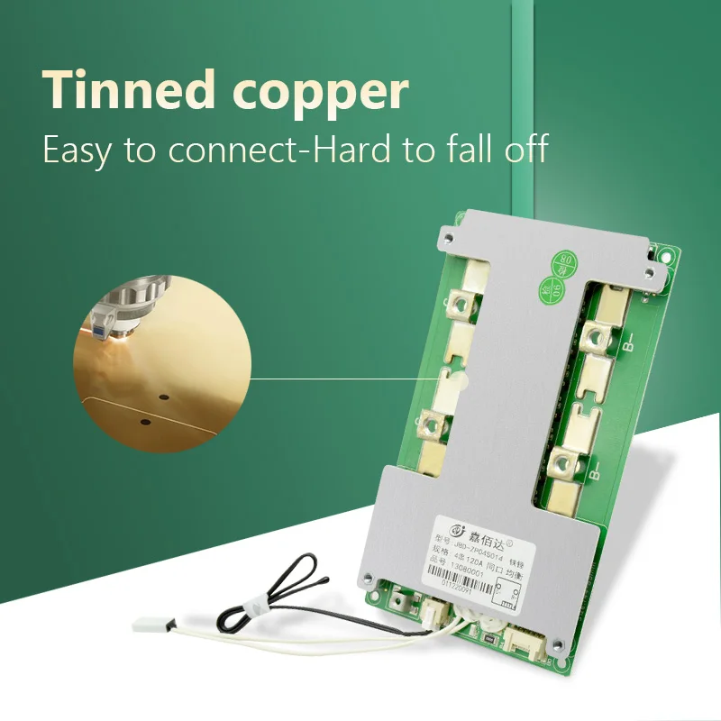 JBD BMS 4S 12V 50A 100A 120A LiFePo4 8S 24V 100A 150A ليثيوم LFP حماية توازن بطارية الطاقة #6