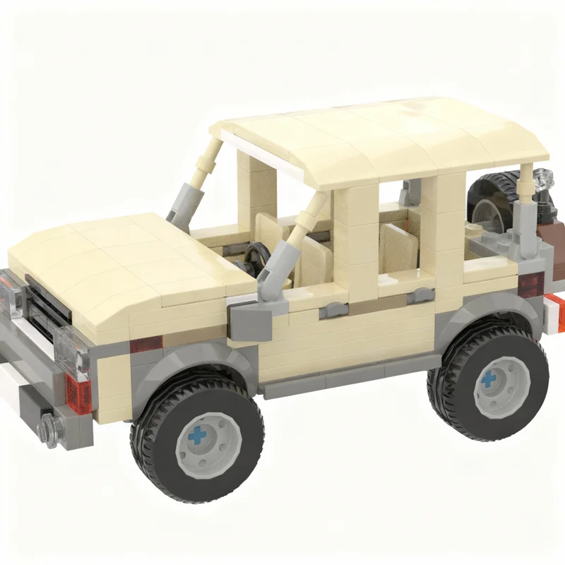 

239pcs MOC Toyota Land Cruiser Cars Model Building Blocks Construction Toy Christmas Gifts DIY Creative Idea Education Assemble