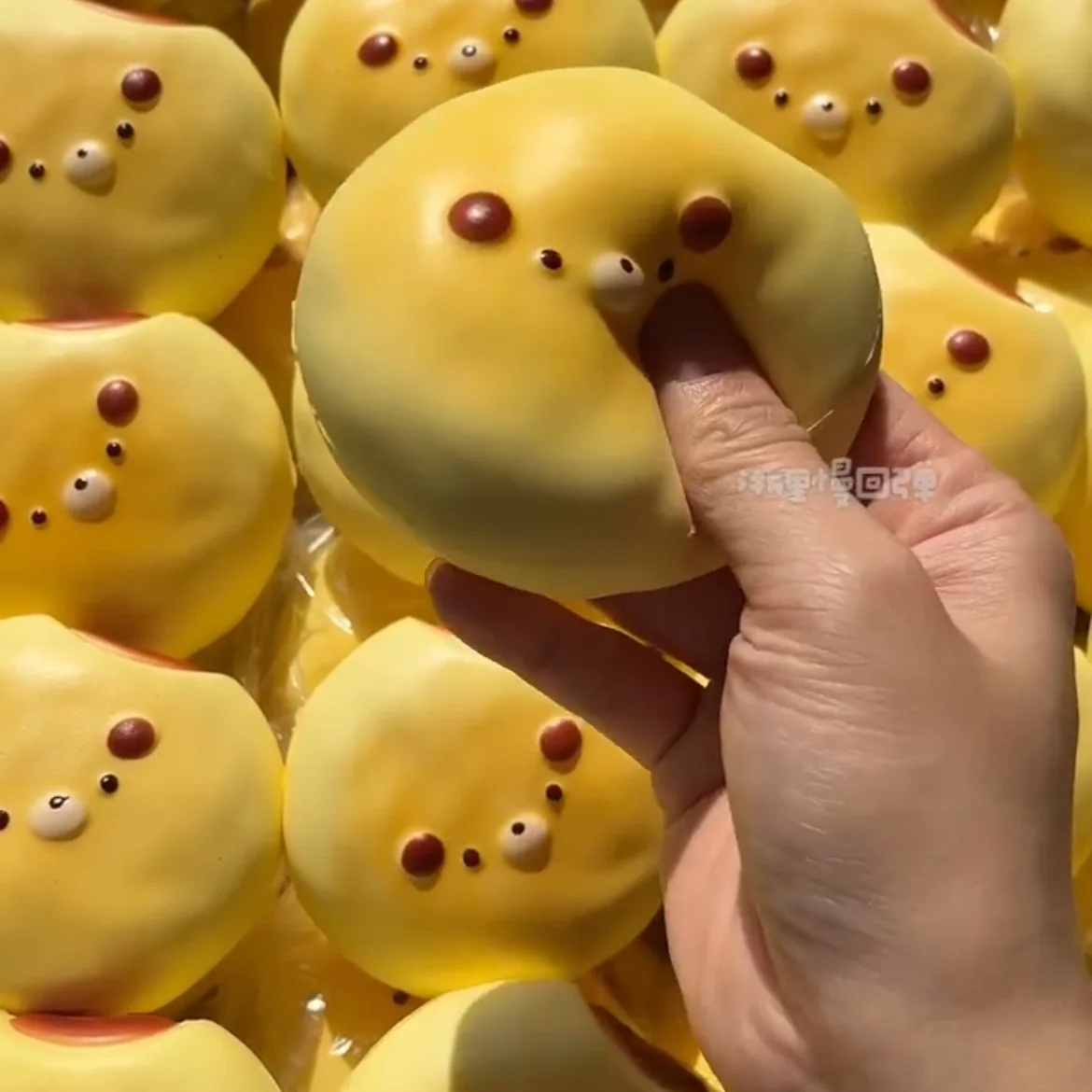 Doux PU mignon chiot beurre biscuits pincement Fidget jouet lente montée Fidget Anti-stress jouet drôle chiot presser Squishy jouet