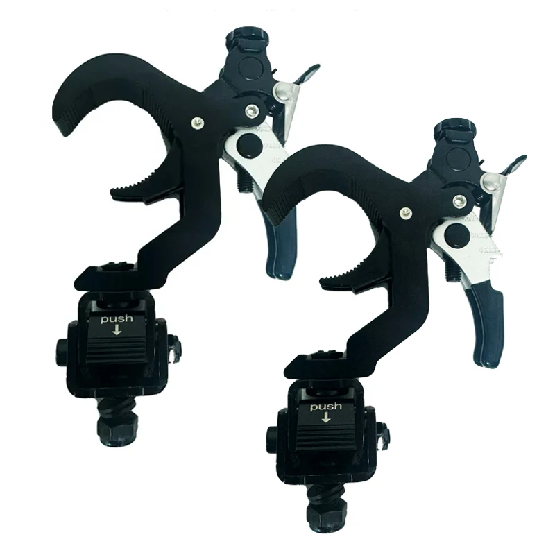 

10pcsonly$178 DN55B26D01 Stage Lighting Clamps For Moving Head 45-60MM 250KG With Quick Lock And Quick Unlock Metal Lamp hook