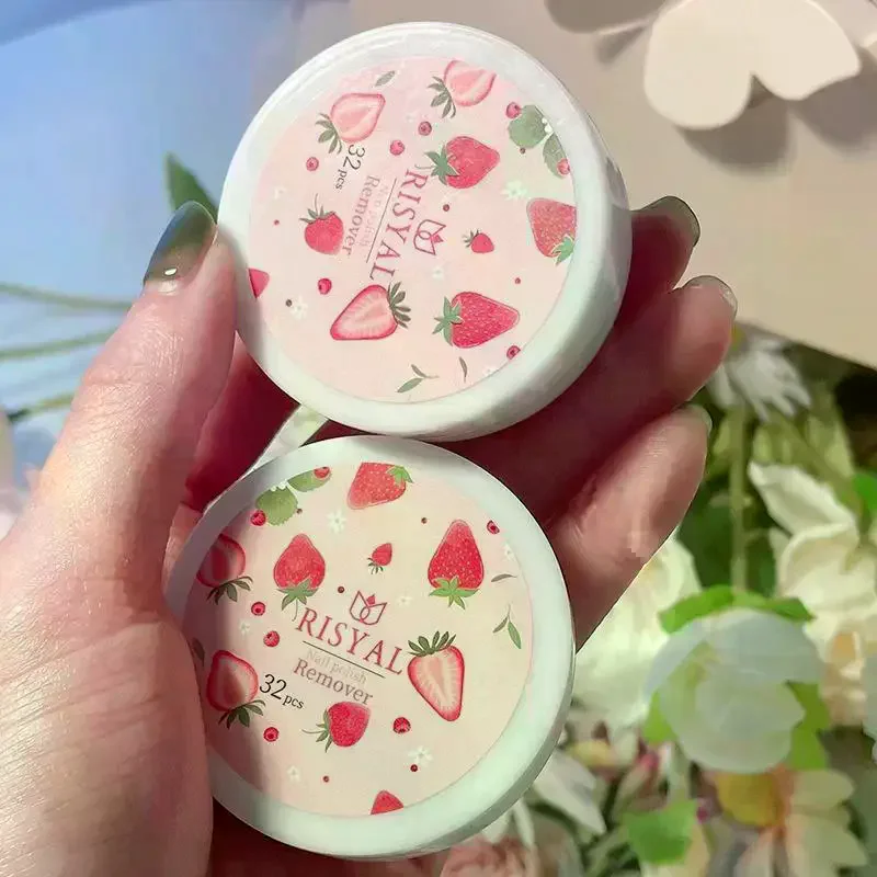 32 pz/scatola Forniture per la rimozione delle unghie usa e getta Naturale Sicuro Smalto per unghie Colla Rimozione Asciugamano Pezzo per unghie Strumenti per manicure