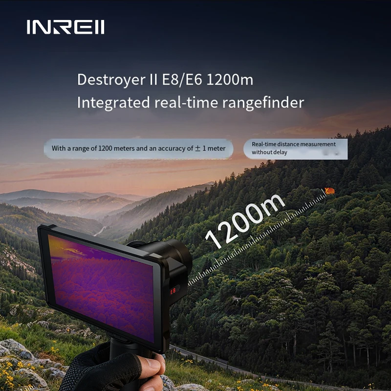 E6/E8 Thermal Imaging Monocula - огляд і ціна Thermal Monocular Laser Rangefinder