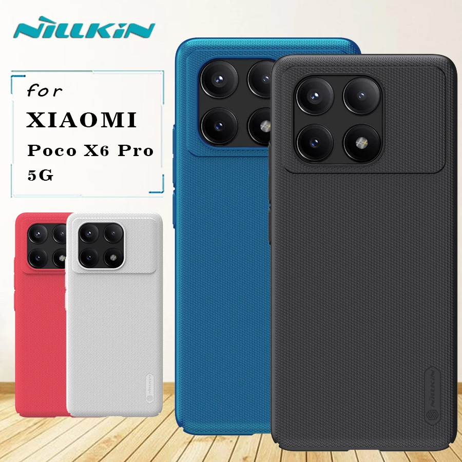 

for Xiaomi Poco X6 Pro 5G Case Super Frosted Shield Ultra-Thin Hard PC Shockproof Back Cover for Xiaomi Poco X6 Pro 5G