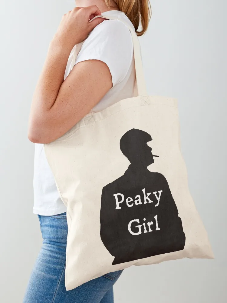 

Peaky Girl Tote Bag shopping bag logo Handbags Women's beach bags tote bag screen
