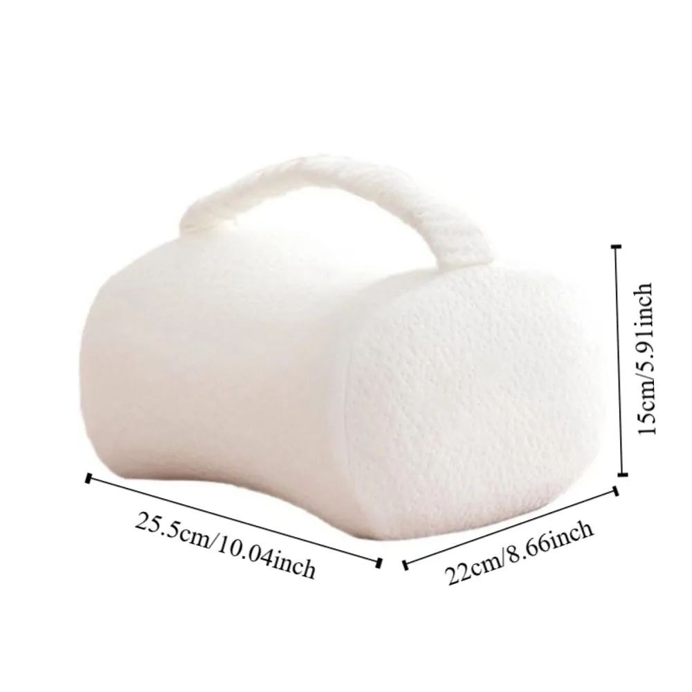 Kniekussen van traagschuim voor zijslapers Ergonomisch orthopedisch beenkussen met elastische band Therapeutisch zijslaperkussen