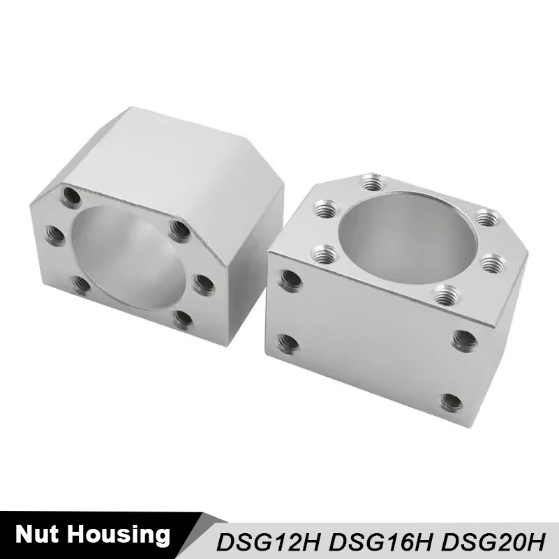 Корпус гайки шарикового винта DSG12H DSG16H DSG20H Кронштейн держателя гайки для шарикового винта SFU1204/1604/1605/1610/1620/2004/2005/2010