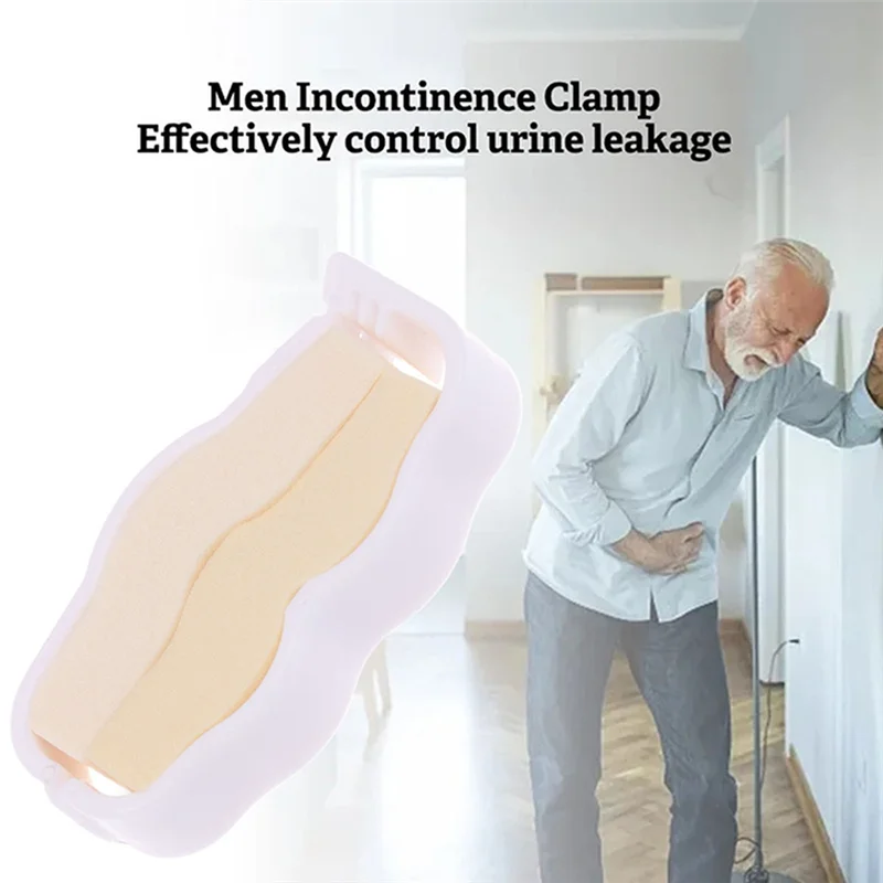RMWIN-Comfortable Light-Weight For Men For Male Urinary Incontinence Management Clip Penile Clamp Care Device