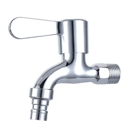 Grifos de alta calidad con entrada de agua de 4 puntos, accesorios de aleación de cobre, mejora del hogar, fontanería al aire libre, Universal