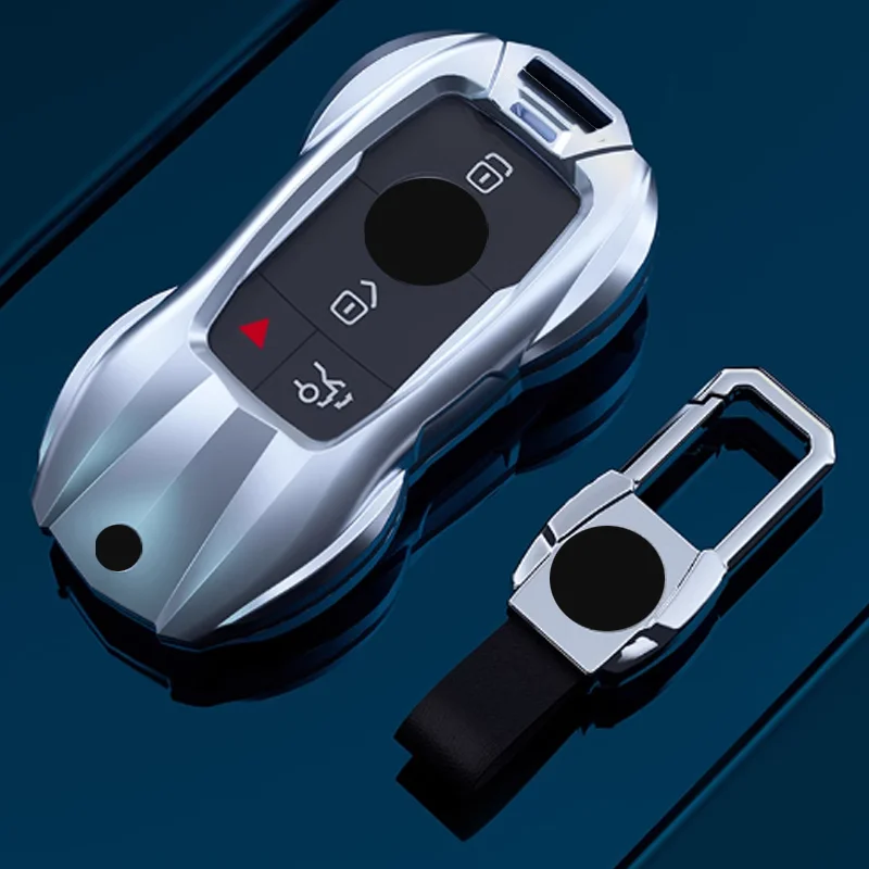 

Alloy for Mercedes Benz A C E S G Class GLA CLA GLK GLC W204 463 176 251 205 3 4 Button Car Key Case Cover Fob Bag Car Styling