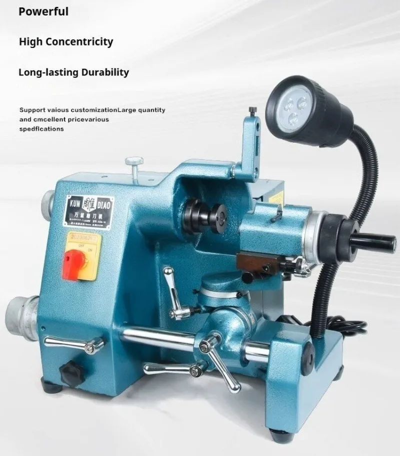 TEBAK high precision industrial milling cutter drill sharpener hand crank