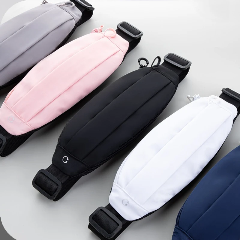 1pc Mini Invisible Lightweight Sports Waist Pack Phone Key Storage Belt for Men Women Running Outdoor Daily Fitness Gear