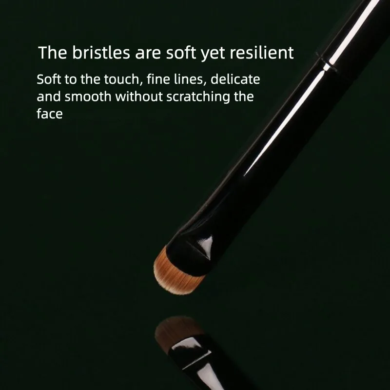 Anti-Aging M41 Crescent Eyeliner-Pinsel, Sichel-Ultrafeiner unterer Eyeliner-Pinsel, spezieller Klinge-Eyeliner-Pinsel für Make-up-Pinsel