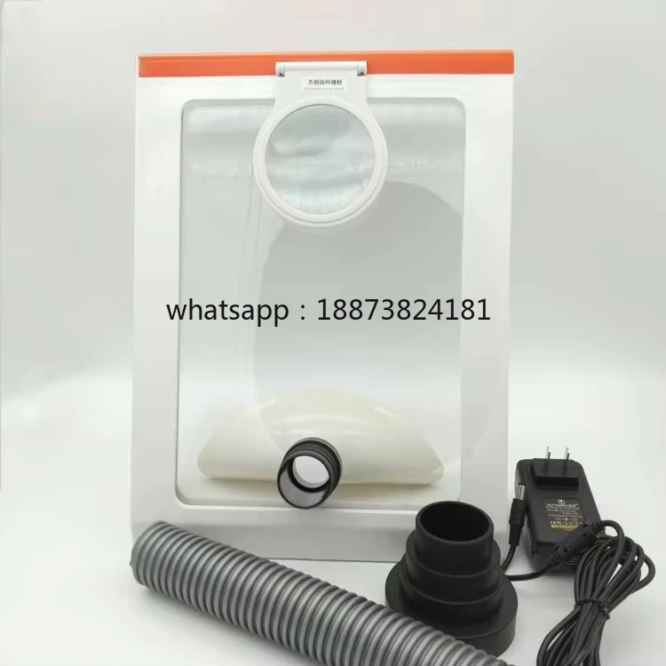 Lab LED Light Magnifier Dust Cover Portable Grinding Dust Cover fast shipping
