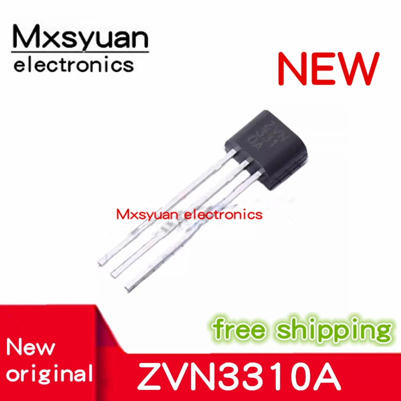 10 TEILE/LOS ZVN3310A ZVN3310 ZVN3310ASTZ TO92-3 100V 200MA 100% Neue Originalware