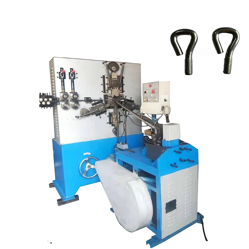 Hanger Hook Forming Machine Automatic Thread Rolling Hanger Hook Machine Steel Wire Iron Wire Thread Hooking Machine