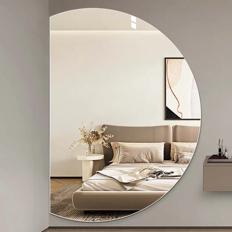 Luxury Wall Mirror Haircut Design Big Size Korean Shower Mirror Bathroom Aesthetic Decoratieve Spiegels Home Decoration