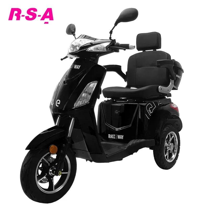 600w lead acid electric tricycle adults automatic citycoco tricycle 3 wheels fat tire electric vehicle handicapped customcustom