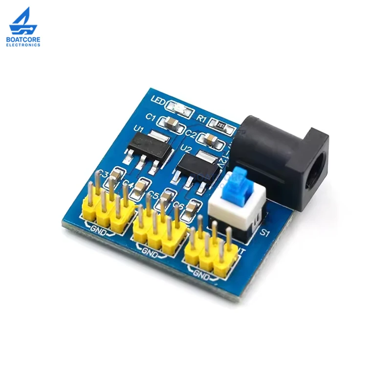 1 Buah Modul Catu Daya DC-DC Buck Step Down 12V Hingga 3.3V 5V UNTUK Arduino