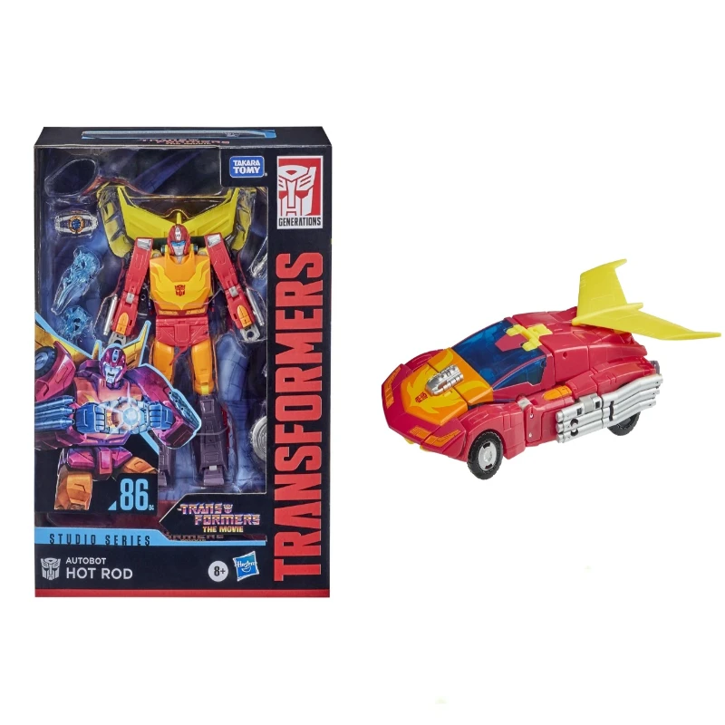 Nieuwe producten op voorraad Transformer G1Hot Rod geanimeerd speelgoed garagekit ‌ Kunstspeelgoed Anime Karakters Vakantiegeschenken Studio Interessant