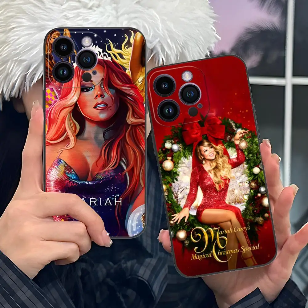 

Чехол для мобильного телефона Mariah Carey для iPhone 17, 16, 15, 14, 13, 12, 11 X XR XS 8 7 Pro Max Plus, мини-цветный защитный чехол, роскошный