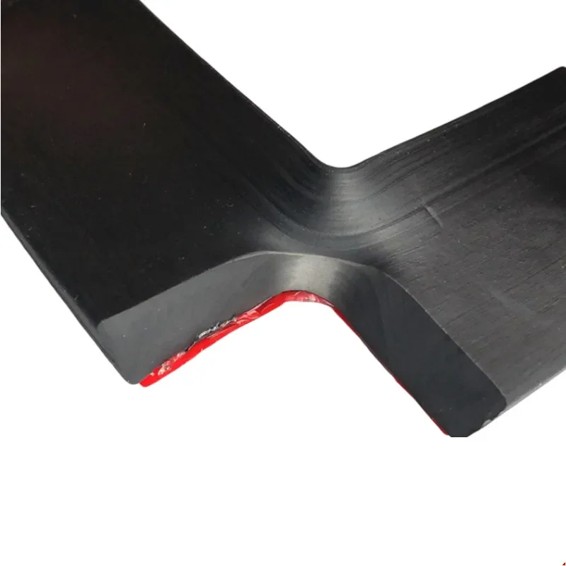 50cm Silicone Rubber Anti-collision Strip Black Self Adhesive High Temperature Resistant Durable Furniture Anti-skid Gasket