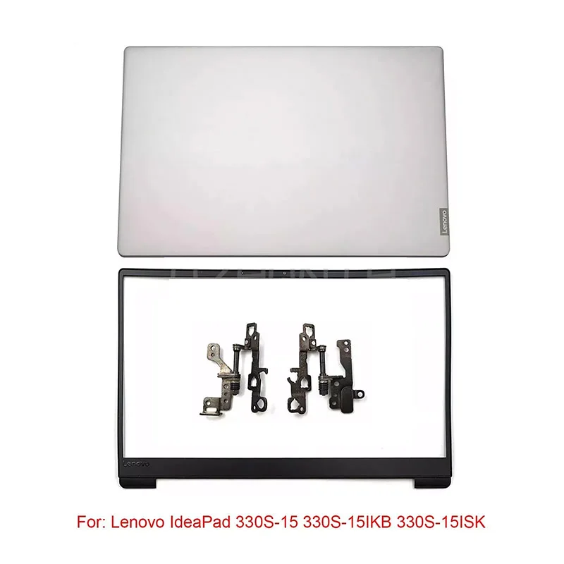 New  LCD Back Cover+Bezel+ Hinges For Lenovo IdeaPad 330S-15 330S-15IKB 15ISK