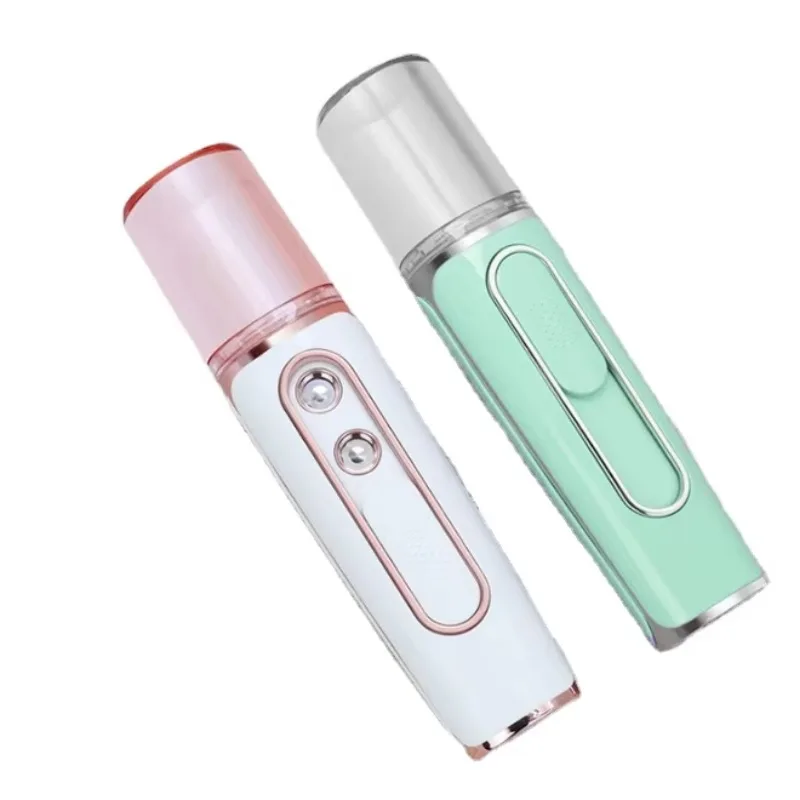 Portable Skin Care Emergency Charging Mist Spray Bottle Power Bank Double Hole Nano Spray Nano Spray Face Mist