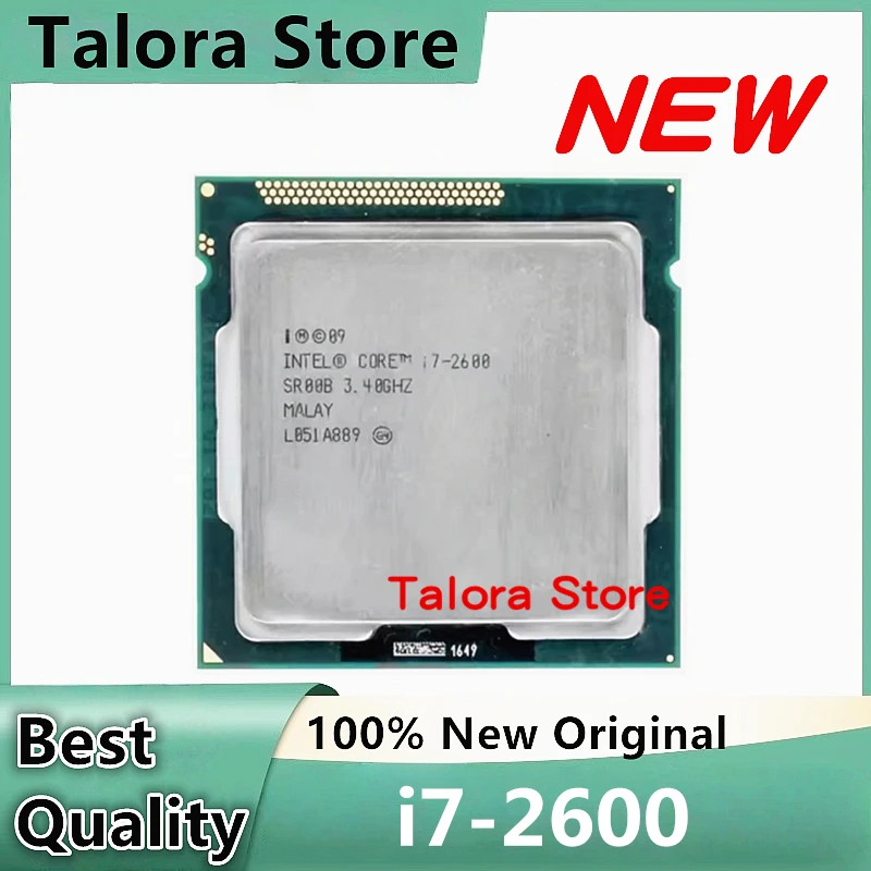1PCS/LOT Core i7-2600 i7 2600 3.4 GHz Quad-Core CPU Processor 8M 95W LGA 1155