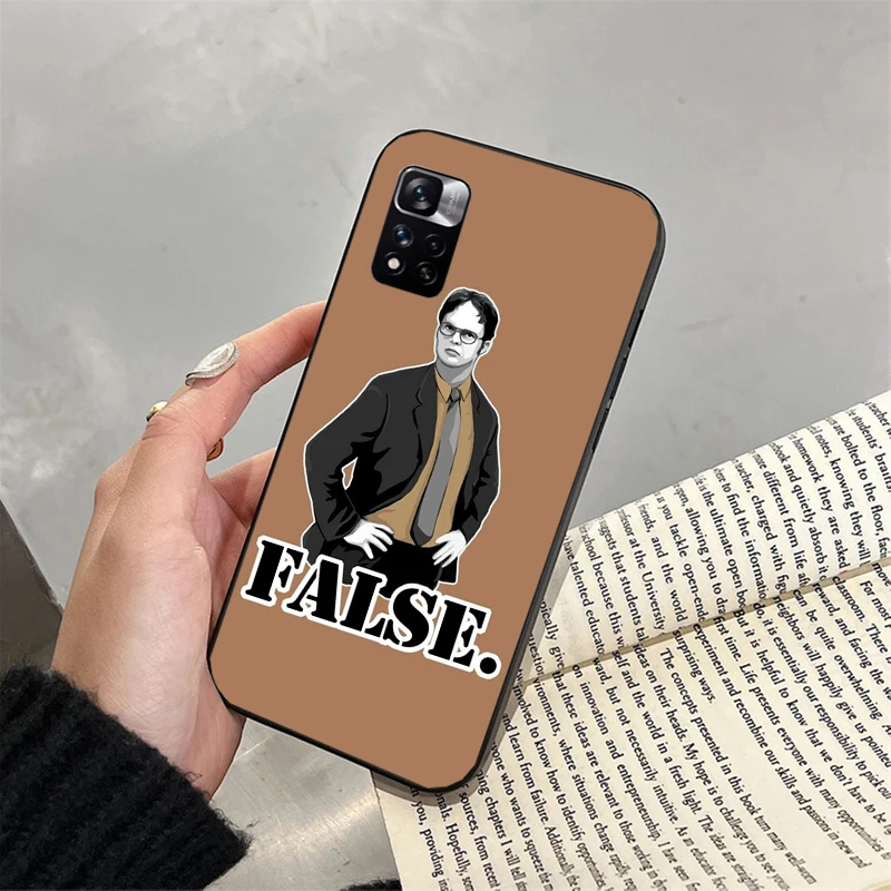 The office Michael Scott  Phone Case For Xiaomi Redmi note 13 12 Pro 11S 11 10 Pro 10S 12S Redmi 10 9C 13C