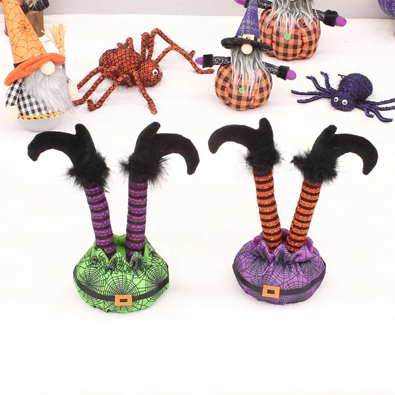 Halloween Decoration Supplies Inverted Elf Legs Ghost Festival Party Supplies Halloween Scene Venue Decoration Props