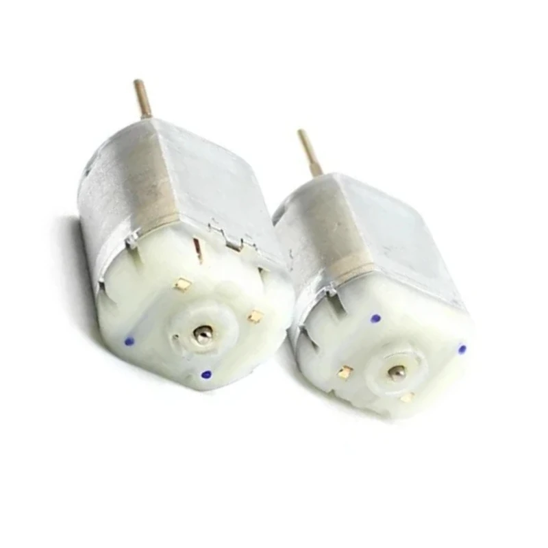 FC-280SC-20150 DC Motor 12V 11500 RPM Long Shaft Car Central Lock Actuator Replacement Door Lock Rearview Mirror Repair Motor