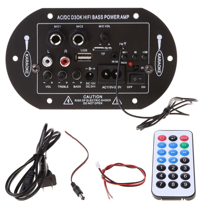 

Модуль USB-карты D3OK HIFI басовая мощность домашний усилитель плата для AC/DC 12 В 24 В 220 В аудио для использования
