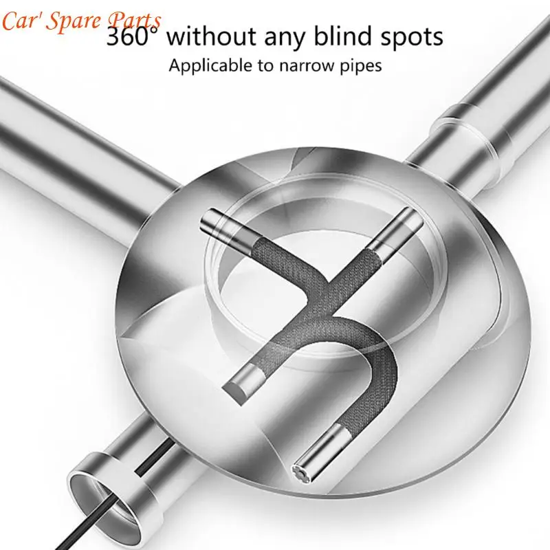 Y4UA Kamera Endoskopi Lensa 6/8Mm Kamera Inspeksi Endoskopi Industri 360 Derajat