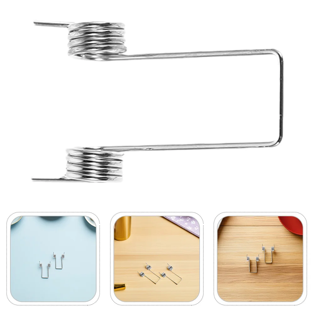 

12Pcs Small Torsion Springs for Trash Can Lid and Pedal Stainless Steel Repair Kit Easy Installation Silent Operation