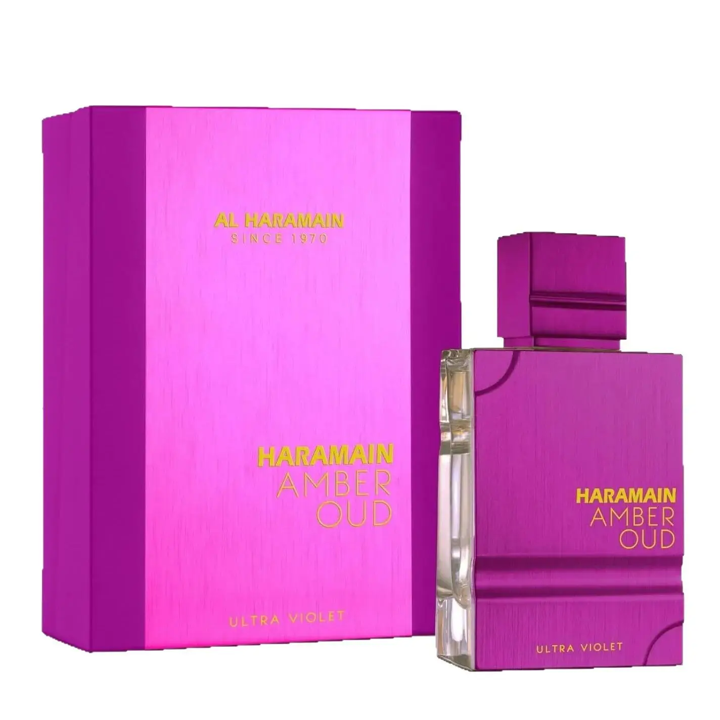 

100 мл высококачественного парфюма Al Haramain Amber Oud Ultra Violet, восточный аромат из Дубая, унисекс, с длительным эффектом.