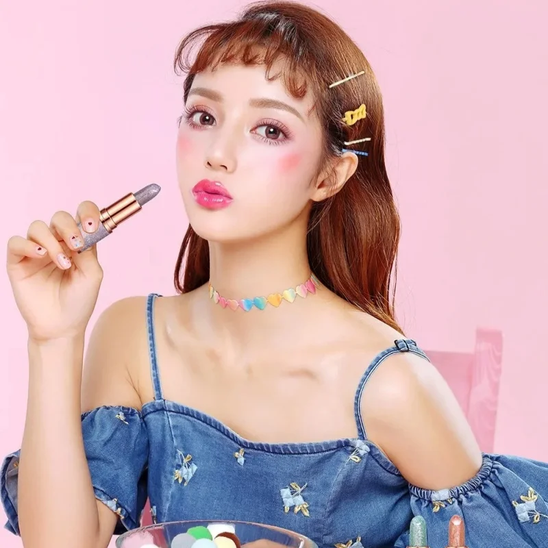 3 Colors Glitter Lipstick Temperature Color Changing Lasting Lip Velvet Lip Tint Waterproof Red Pink Sexy Cosmetics Makeup