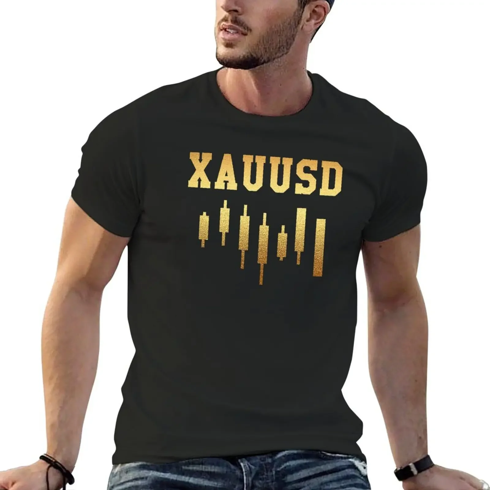 

XAUUSD день торговли Золотой Форекс Металл | Футболка новое издание дизайн таможни ваш собственный Быстросохнущий oversizeds смешные футболки для мужчин