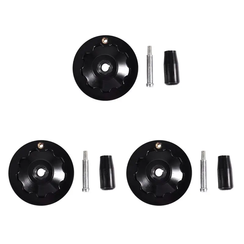 

Ручка-колесо A02M-3X с вращающейся рукояткой, 10 x 80 мм