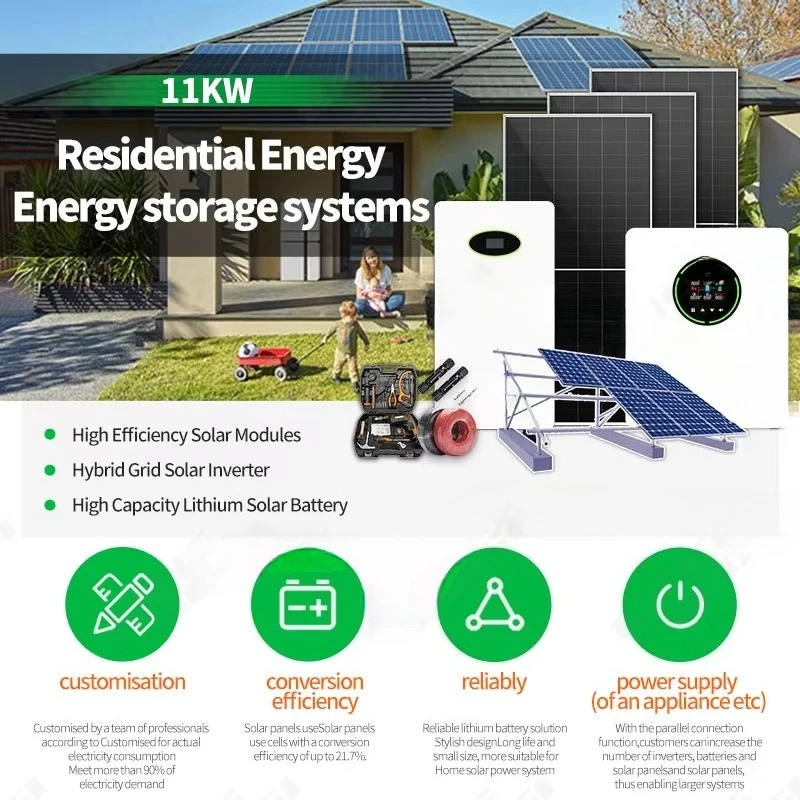نظام الطاقة الشمسية نظام الطاقة المنزلية تخزين الطاقة 10 كيلو واط بطاريات ليثيوم مخصصة بطارية نظام تخزين الطاقة الشمسية ل #3