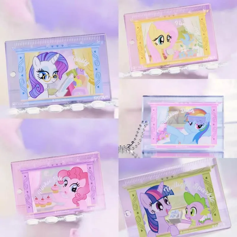 

Anime Peripherals Pinkie Pie Figure Acrylic Pendant Rarity Figurine Acrylic Keychain Twilight Sparkle Decoration Collection Toys