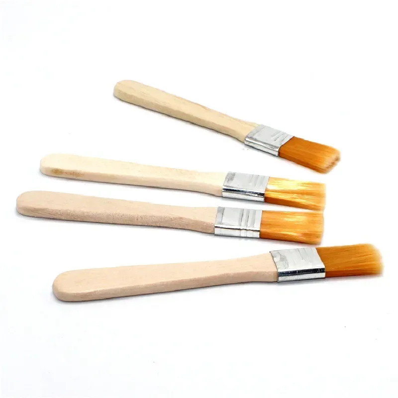 1pc Wooden Brush Computer Motherboard Dust Removal Keyboard Cleaning Mobile Phone Maintenance Tool Paint Brush Cleaning Brush