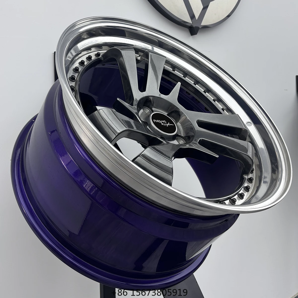 

3-Piece Forged Aluminum Matte Black New Lightweight 40mm Performance Wheel 20-24 Inch Multi-PCD 5x112/114.3/120/130