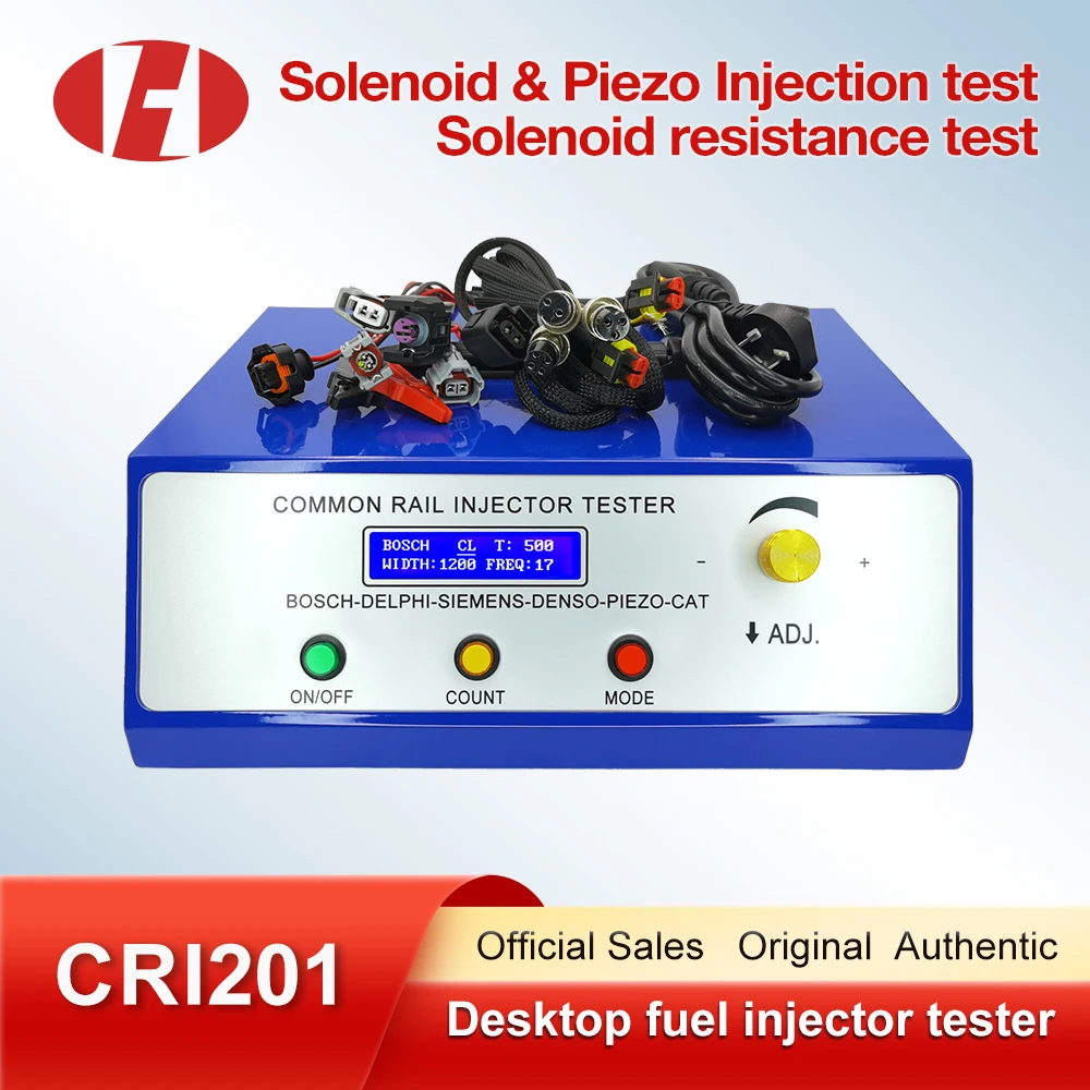 CRI201 High Pressure Coil Piezo AHE Common Rail Injector Tester Resistance Measure Control Solenoid Valve Injector Test Machine