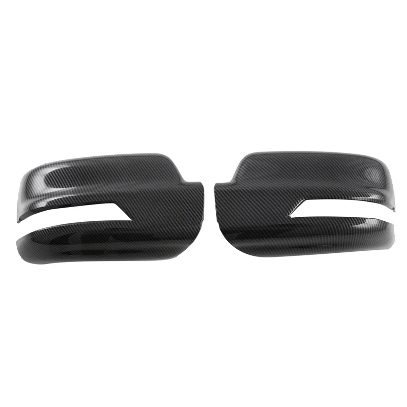 1Pair Car Rearview Mirror Cover Trim for Dodge Ram 1500 TRX T-Rex 2023 Side Wing Rear Mirror Caps Carbon Fiber