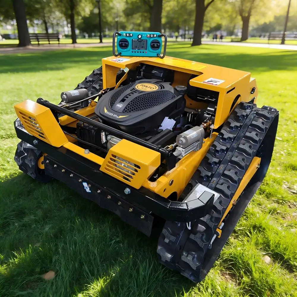 EPA/EURO 5   Engine Remote Control Lawn Mower All Terrain Slope Lawn Mower for Farm & Garden Use Rc Lawn Mower