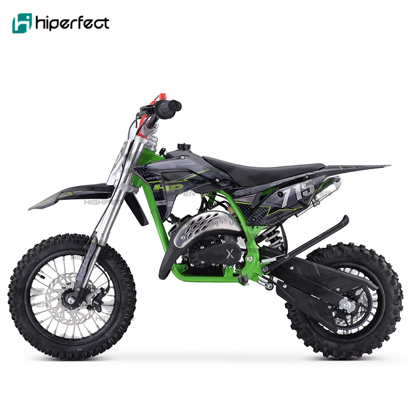 

2024 New Mini 60cc 2-stroke Dirt Bike Off-road Motorcycle